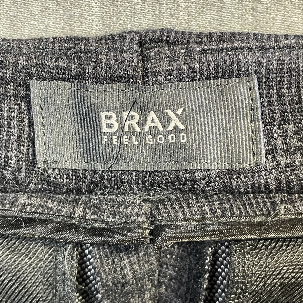 Brax Wool Dress Pants Women's 29 x 32 Black Gray - Picture 2 of 11